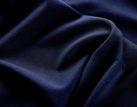 Bio Interlock-Jersey aus kbA Pima-Baumwolle mit 250 g/m² in Marine von Cotonea fabrics