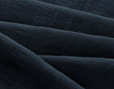 Bio-Crinkle Stoff aus kbA Baumwolle mit 177 g/m² in Nachtblau von Cotonea fabrics