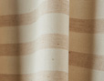 Bio-Popeline Stoff Pur Streifen aus kbA Baumwolle mit 120 g/m² und Querstreifen in Natur und farbig gewachsen von Cotonea fabrics