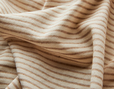 Single-Jersey Stoff aus kbA Baumwolle in Ringeln Natur und Farbig gewachsen von Cotonea fabrics