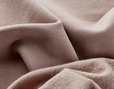Bio-Sweat aus kbA Baumwolle 330 g/m² in Puder und einseitig geraut von Cotonea fabrics